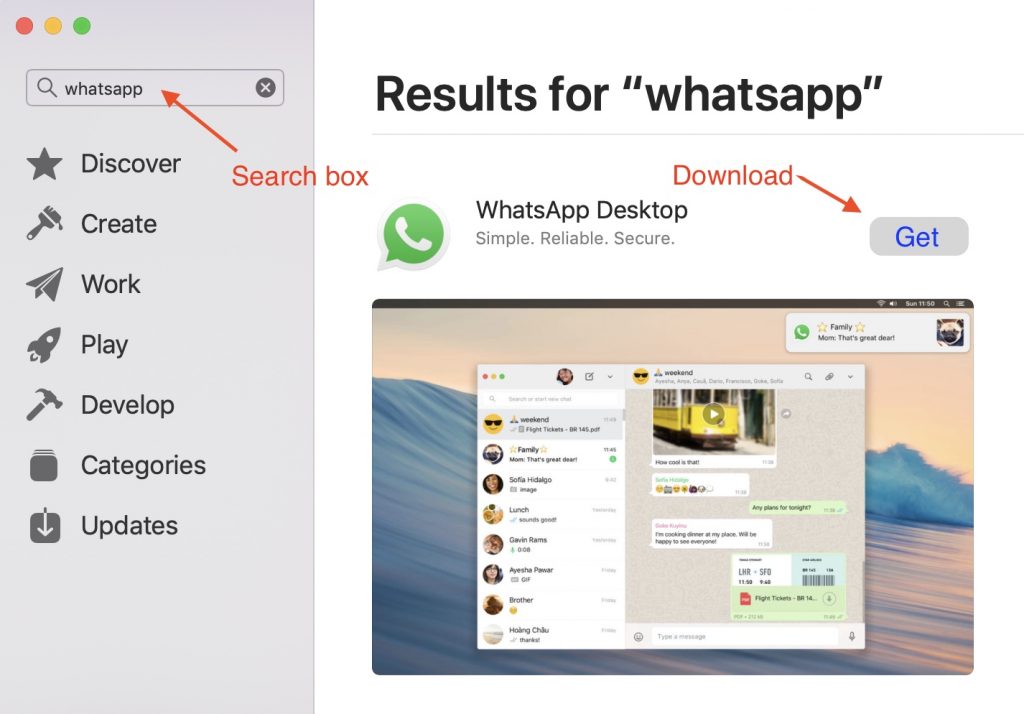 whatsapp app for mac